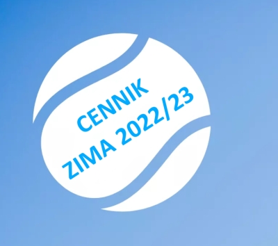 Nowy cennik szkółka tenisowa ZIMA 2022/2023